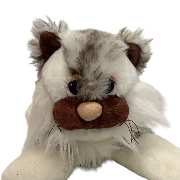 Vintage Tonka Pound Purries Furries Persian Cat Plush Stuffed Animal 15" Cuddly - Picture 1 of 4